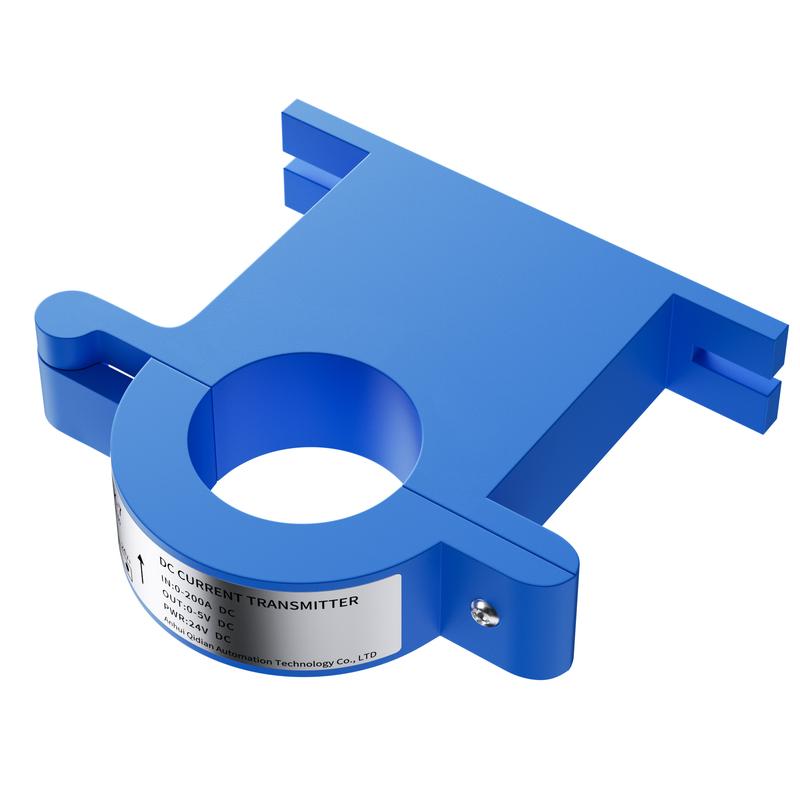 Split Core AC/DC Current Transmitter 30A 50A 100A 1000A Hall Current Sensor Transducer 25mm  0-10V 4-20mA Current Transmitter