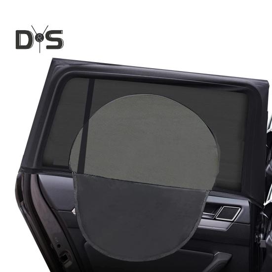 1 пара оконных автомобильных солнцезащитных козырьков, полное покрытие окон, многофункциональный дизайн на молнии, автомобильные солнцезащитные козырьки, автопоставка