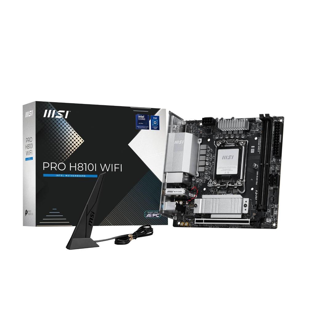 MSI PRO H810I WIFI Motherboard MB6916 Mini-ITX