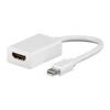 Adaptateur Mini DisplayPort - GOOBAY - A 346 - HDMI Femelle - Transmission Audio - Blanc