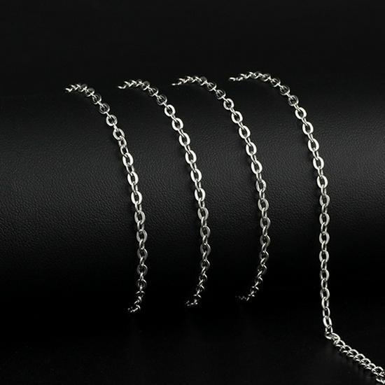 Корейская мода титановая сталь парное ожерелье из змеиной кости - модный индивидуальный аксессуар