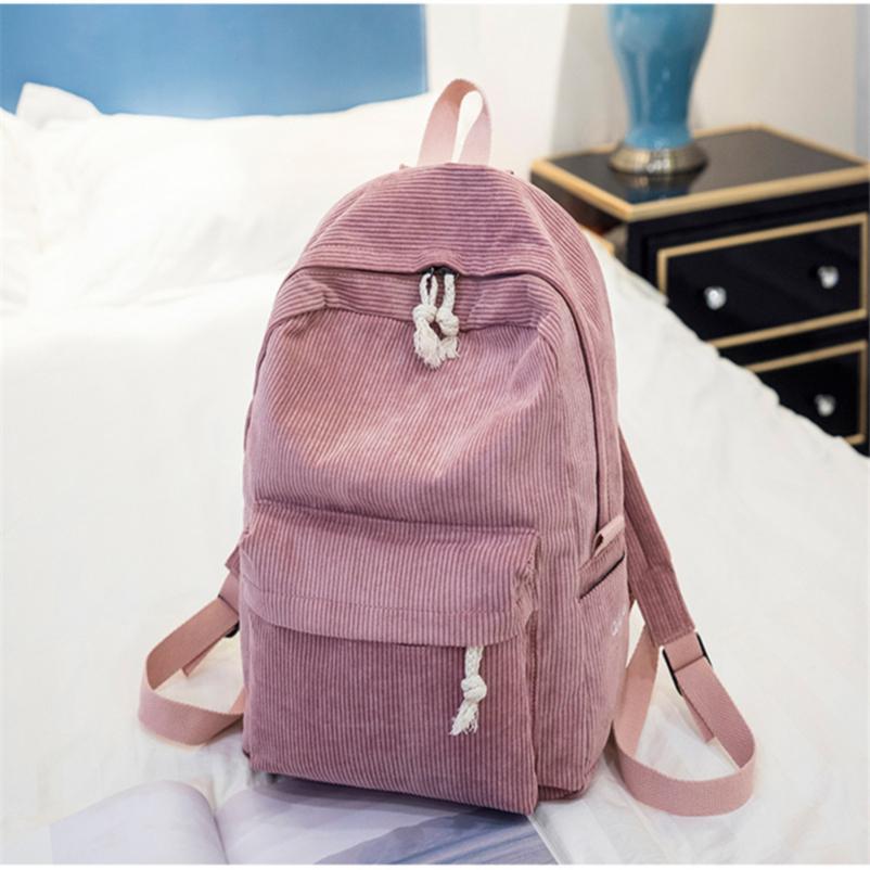 Women Backpack Softback Soft Handle Rucksack School Bag KTY
