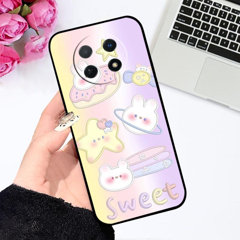 Чехол для Huawei Nova Y91 STG-LX1 с цветной печатью, из ТПУ и силикона, для Huawei Enjoy 60X, противоударный, чехол-бампер, мультяшный