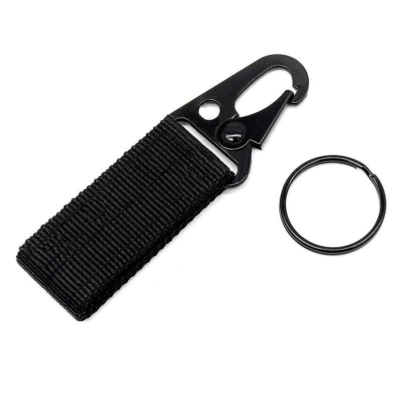 Nylon Tactical Webbing Buckle Key Hook for Climbing & Outdoor Gear