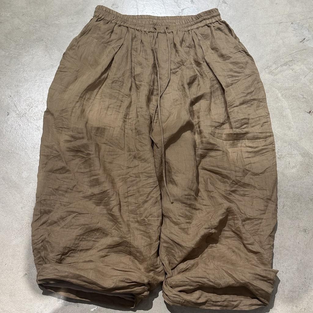 Johnature Женские зимние нишевые повседневные свободные брюки в винтажном стиле, однотонные модные индивидуальные брюки