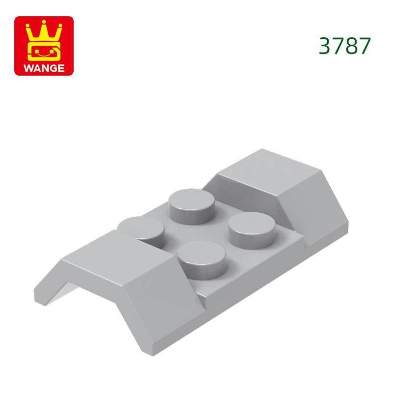 Нетоксичный 3787 100 г / 80 шт. 2x4 Блок для крыла автомобиля Moc Color Арочные аксессуары Совместимый с кубиками DIY Детская игрушка для сборки Подарок