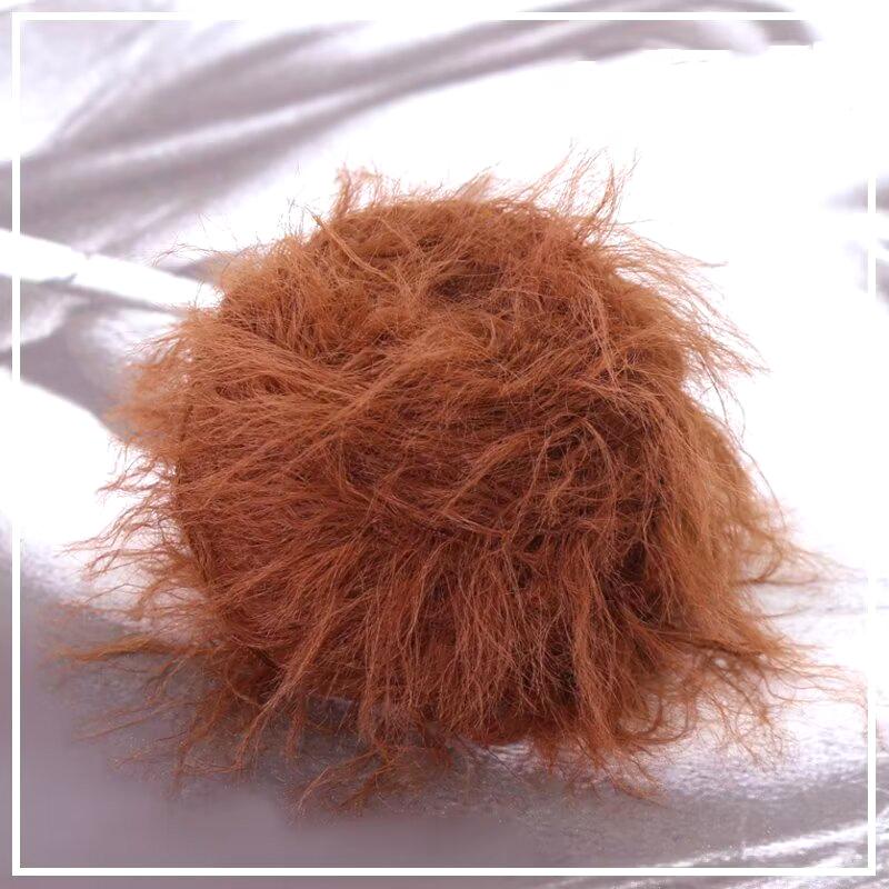 1 шт. Пуховый свитер Нейлоновая пряжа для рукоделия Моток Шапка Длинная нить Шарф Ручная работа Кукла Вязание 200 м