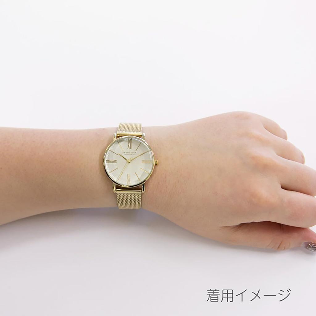 Flame Grandeur Watch Gold [Sun Co., Ltd.] MJ-GJQA02-G Women's