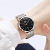 OLEVS Women's Stylish Waterproof Mesh Analog Watch Simple Dial Easy to Read Fashion Ladies Watch