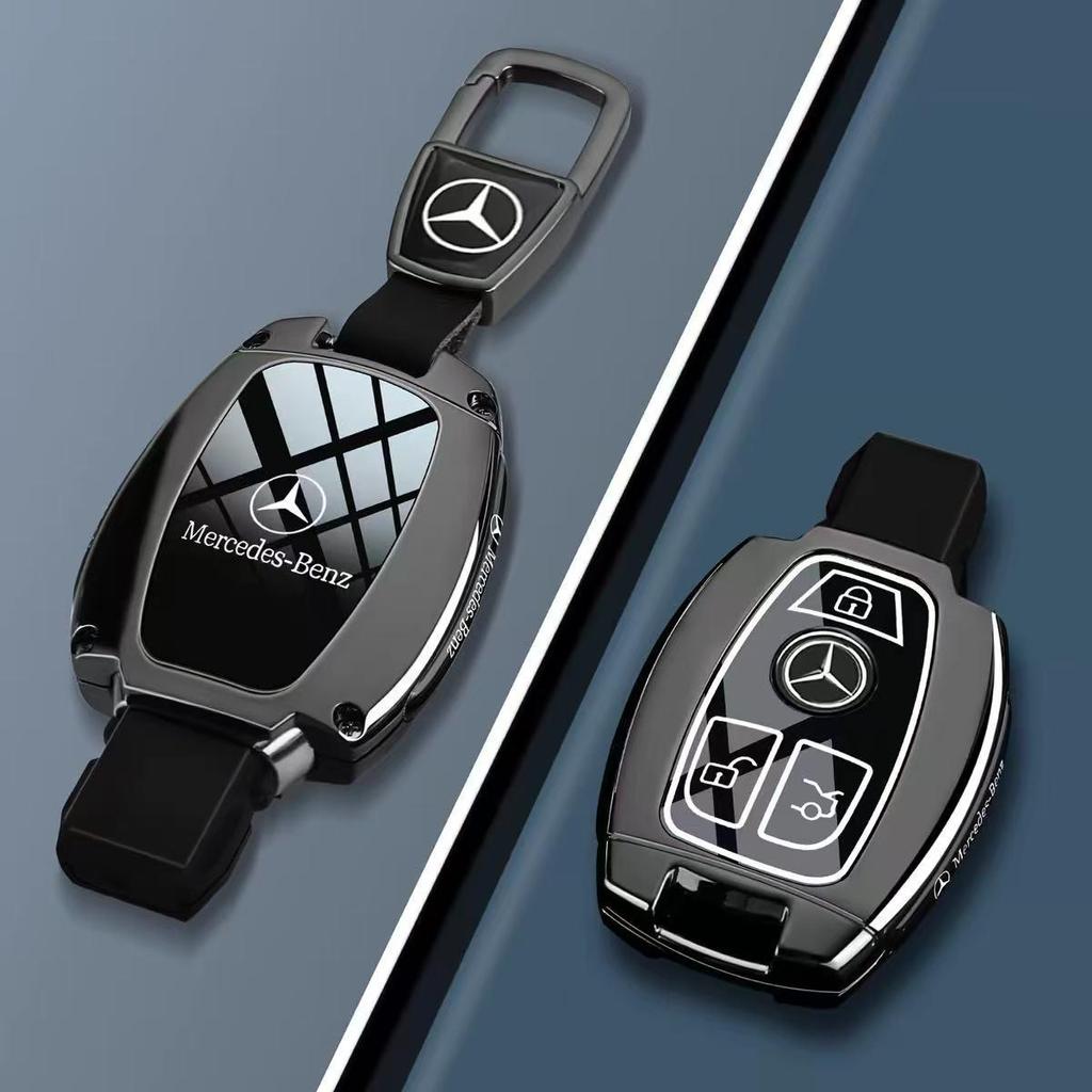 Чехол для ключа Mercedes-Benz для C200L, A180, E300L, GLC260, GLA, GLB, S-класса, B-класса, GLE