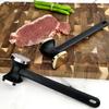 Steak Meat Hammer Mallet Double-Sided Zinc Alloy Meat Tenderizer Meat Pounder Food Flavor Meat Hammer Steak Meat Tool