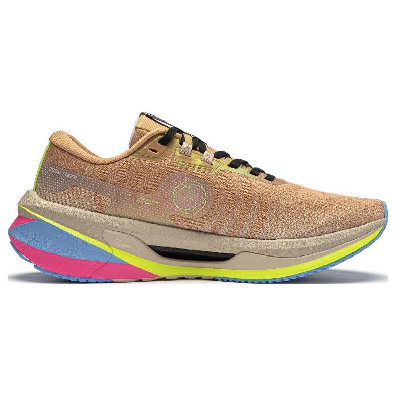 Li Ning Furious Rider 7.0 V2 Амортизирующие Нескользящие Низкие Беговые Кроссовки Мужские Светло-коричневые ARZT007-21