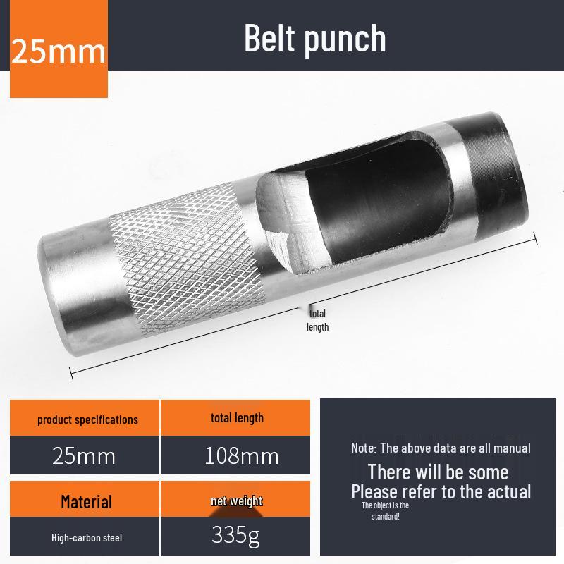 Прямой удар: Компактный ручной инструмент для пробивания отверстий из кожи и липы для ремней и ремешков для часов