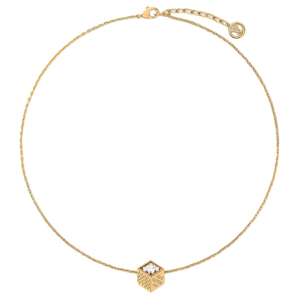 Louis Vuitton Spring Summer 2026 Collection Lv Letter Design Necklace Women necklace Gold M04129
