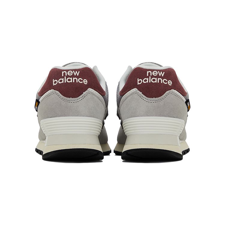 New Balance 574 Arctic Grey Maroon Unisex Sneakers U574KBR
