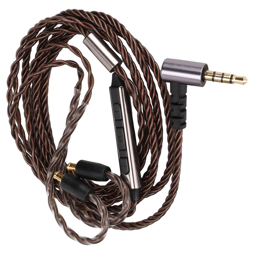 Сменный кабель для наушников, штекер 3,5 мм/A2DC, шнур для наушников со встроенным микрофоном и пультом управления для CKS1100