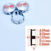4pcs 59mm Car Styling OZ Racing O.Z Logo Car Wheel Hub Center Caps Sticker Rim Cover Decoration Badge Emblem Auto Accessories