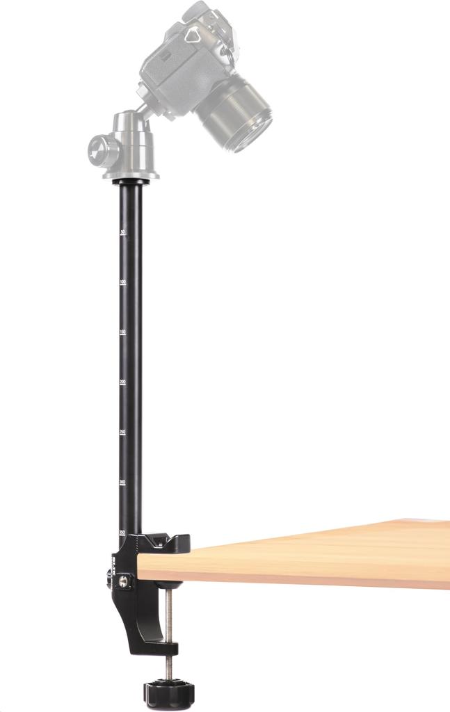 Slick Tripod Accessory Clamp Compatible with Both Pipe and Desk Total Length 505mm Maximum Load Load 2kg 5kg 206829 Creator's (Pipe), (Desk)