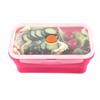 Силиконовый складной складной контейнер для обеда Bento Box, контейнер для хранения еды, салата