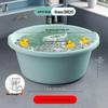 Очень большой прочный пластиковый таз для стирки, общежития, замачивания ног и купания младенцев