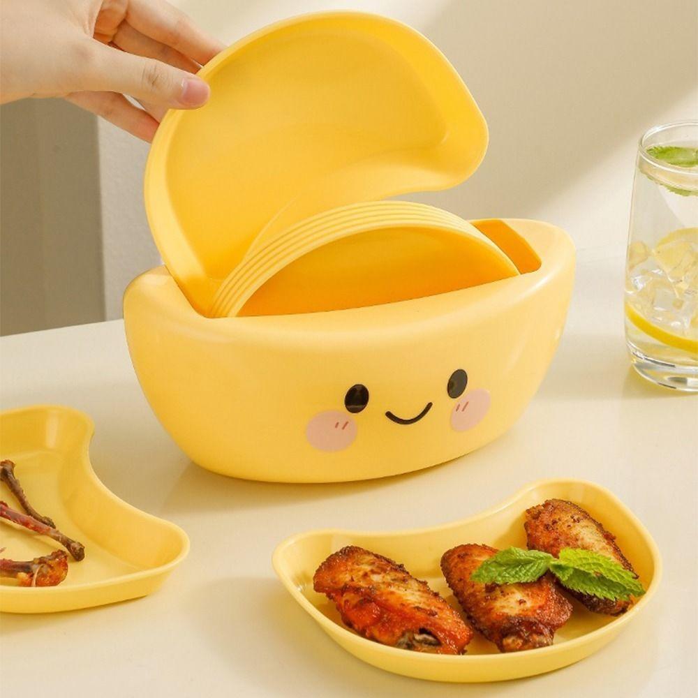 Creative Fruit Storage Tray Set Stackable Dipping Dish Kit Home Party Use