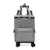 Легкая водонепроницаемая складная сумка на колесах с четырьмя колесами и большой вместимостью