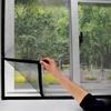 Противомоскитные оконные шторы Самоклеящаяся москитная сетка для окон DIY Вырезание Заплатка для оконной сетки Аксессуары