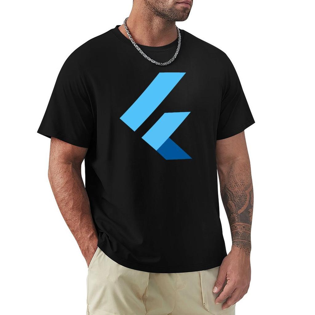 Футболка Flutter Базовая Удобная посадка Футболка Для унисекс
