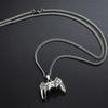 Statement With Style Game Controller Pendant Necklace Instantly Elevate Any Outfit Metal Chain Gift Idea, Sliver