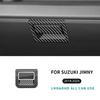 Suzuki Jimny JB64 JB74 Co-Pilot Storage Box Organizer 2018-2025 ABS Carbon Fiber Pattern