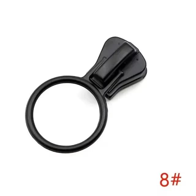 5/10 шт. 3# 5# 8# 10# 15# Бегунки для молний для молний из смолы, сменные головки-пуллеры для молний, ремонт молний на куртках, пальто, швейное рукоделие