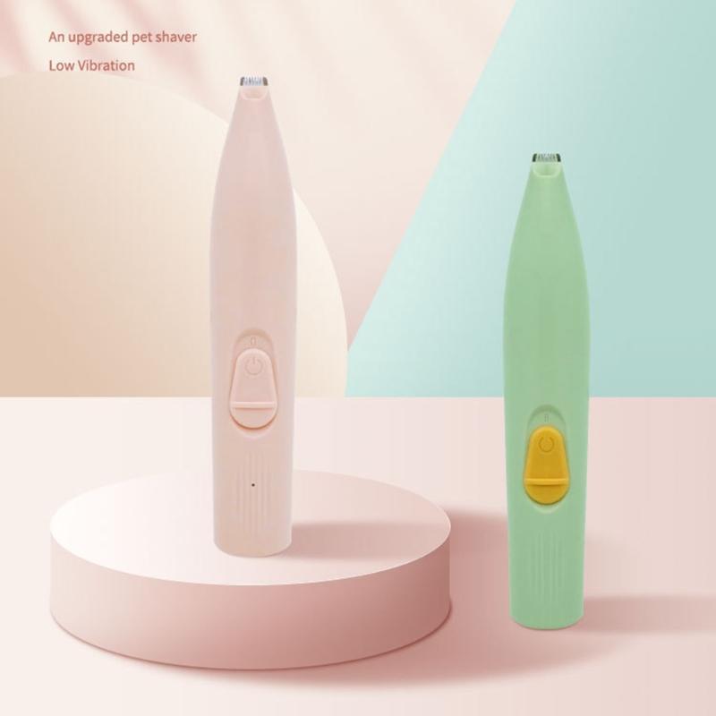 Cats Grooming Shaver with Light Low Noises USB Rechargeable Shaver Pet Hair Trimmers Set Dogs Cats