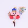 Cross Kirby Dressing Mini Telescopic Keychain Small Pendant Plush Pendant