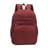 Lightweight Backpack Women Nylon Backpack Solid Color Travel Bag Student Schoolbag