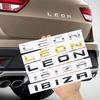 1pcs 3D Metal Car For IBIZA Leon Cupra Altea Lettering Design Badge Emblem Rear Trunk Body Sticker Decoration Accessory