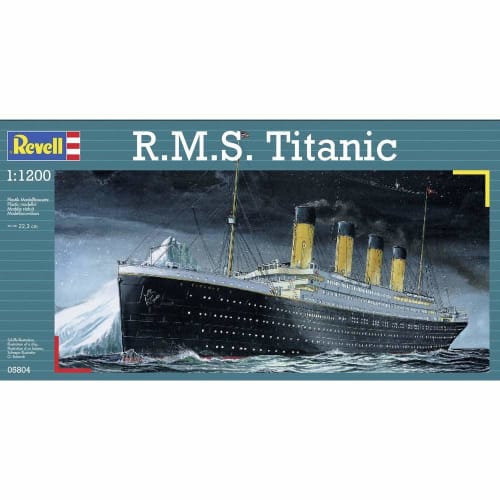 Немецкий Revell 1/1200 R.M.S Titanic Пластиковая модель 05804