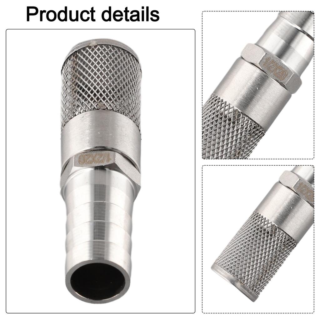 Efficient Filtration Filter Strainer Mesh Stainless Steel Hose Barb