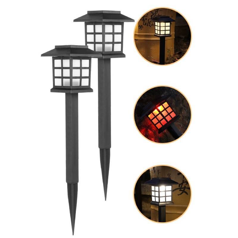 Solar Mini House Light With Waterproof Led For Garden Lawn Decor