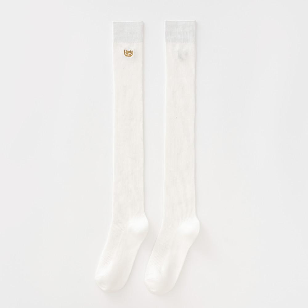 Студенческие длинные чулки, Женские длинные чулки, Универсальный стиль колледжа, Чулки выше колена, Весна и осень, Четыре сезона, Чулки до колена,