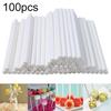 100Pcs 10cm Cake Lolly Lollipop Sticks Chocolate Mold Candy DIY Craft Decor