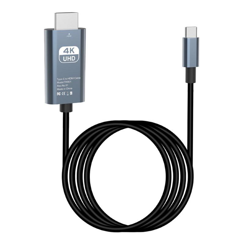 Type-C to HDMI Screen Mirroring Cable, 4K 60Hz UHD Adapter for HDTV