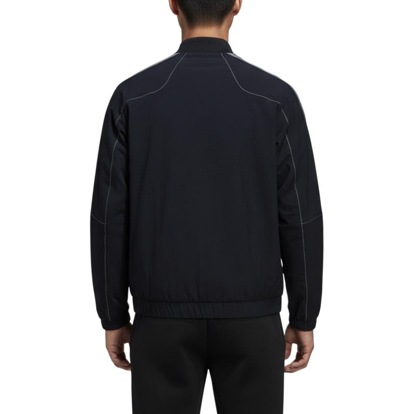 adidas Куртки Мужские Черные С воротником-стойкой Умеренные Другие KV5947