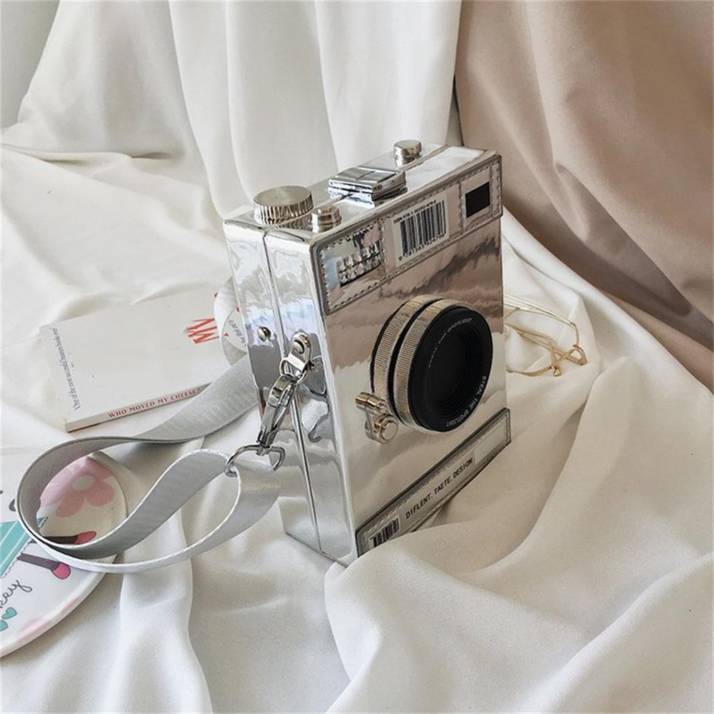 Повседневная модная индивидуальная креативная сумка через плечо с широким ремнем для фотоаппарата, маленькая квадратная сумка, простая модная сумка через плечо на одно плечо