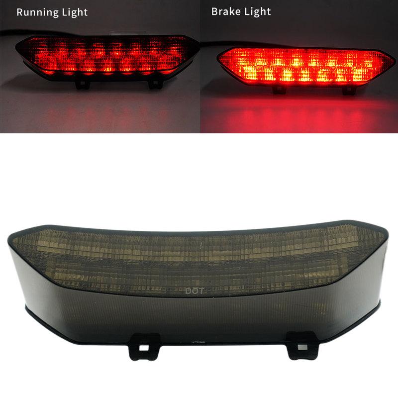 Motorcycle ATV Red LED Tail Light For Yamaha Raptor 700R 700 R YFZ450R YFZ450X YFZ 450R 450X 450 R X