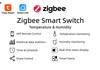Умный Zigbee выключатель температуры и влажности с голосовым управлением Alexa/Google