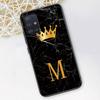 Gold Crown Letter Queen Case for Samsung Galaxy A52 A12 A53 A51 A32 A21s A22 A31 A72 A02s A13 5G A11 A41 Silicone Phone Cover