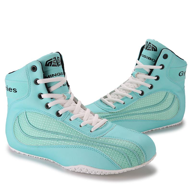 New Wrestling Shoes Men Boxing Shoes Women Light Weight Wrestling Footwears Mens Sneakers Squat Flats Size 36-46