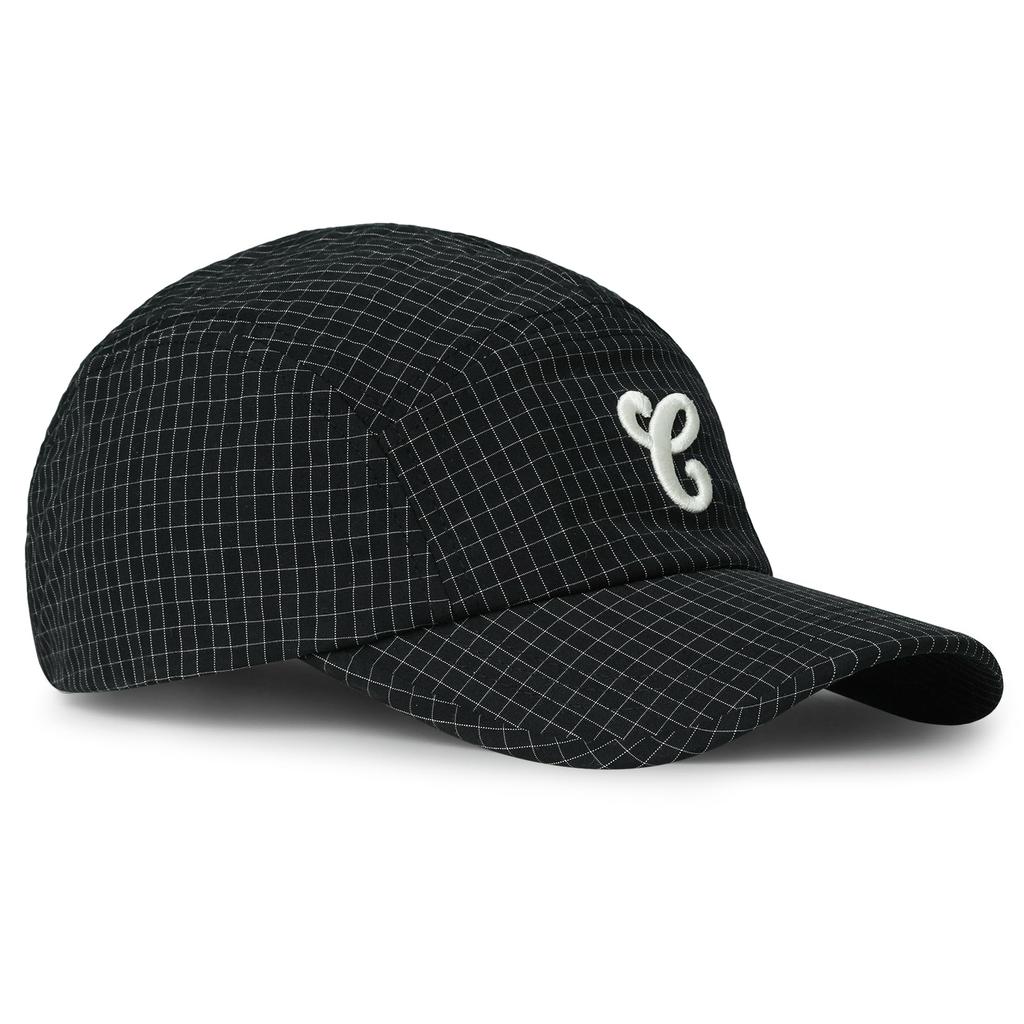 Clape Checkered Cap for Men and Baseball Summer Cap for Outdoor UV Stylish Summer Jogging Cap Women, 5-Panel Cap, Adjustable, Activities, Exercise,