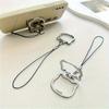 1PCS Cat-shaped Aluminum Alloy Mobile Phone Lanyard with Built-in Bracket Lazy Bracket Multi-function Ring Portable Desktop Universal