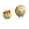 Plush Cute Bread Dog Key Chain Shiba Inu Cartoon Plush Doll Toy Kawaii Plush Animal Pendant  Men